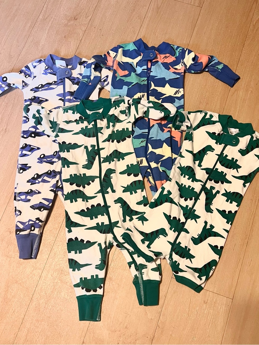 Hanna Andersson Organic Cotton Sleepers 6-12 Months